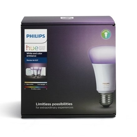 Philips Hue White and Color ambiance 10W E27 starter kit