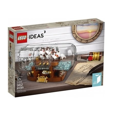 LEGO Ideas 21313 Loď v láhvi