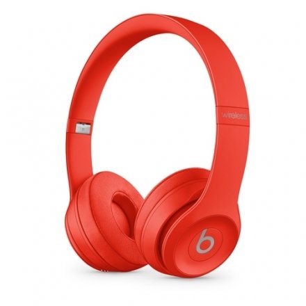 Beats Solo3 Wireless Headphones - červená